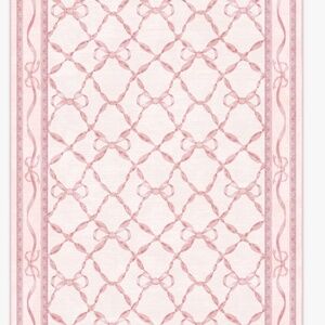 Ruggable Eloise Pink Flatwoven Rug 6x9
